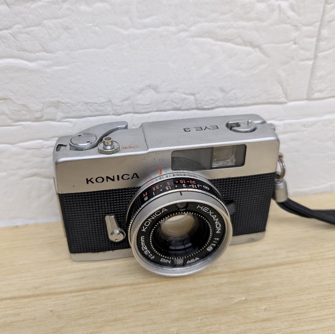 希少 フィルムカメラ　KONICA EYE3 おしゃれ　アンティーク