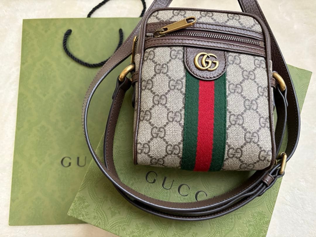 ◆GUCCI◆（オフィディア） ミニメッセンジャーバッグ
