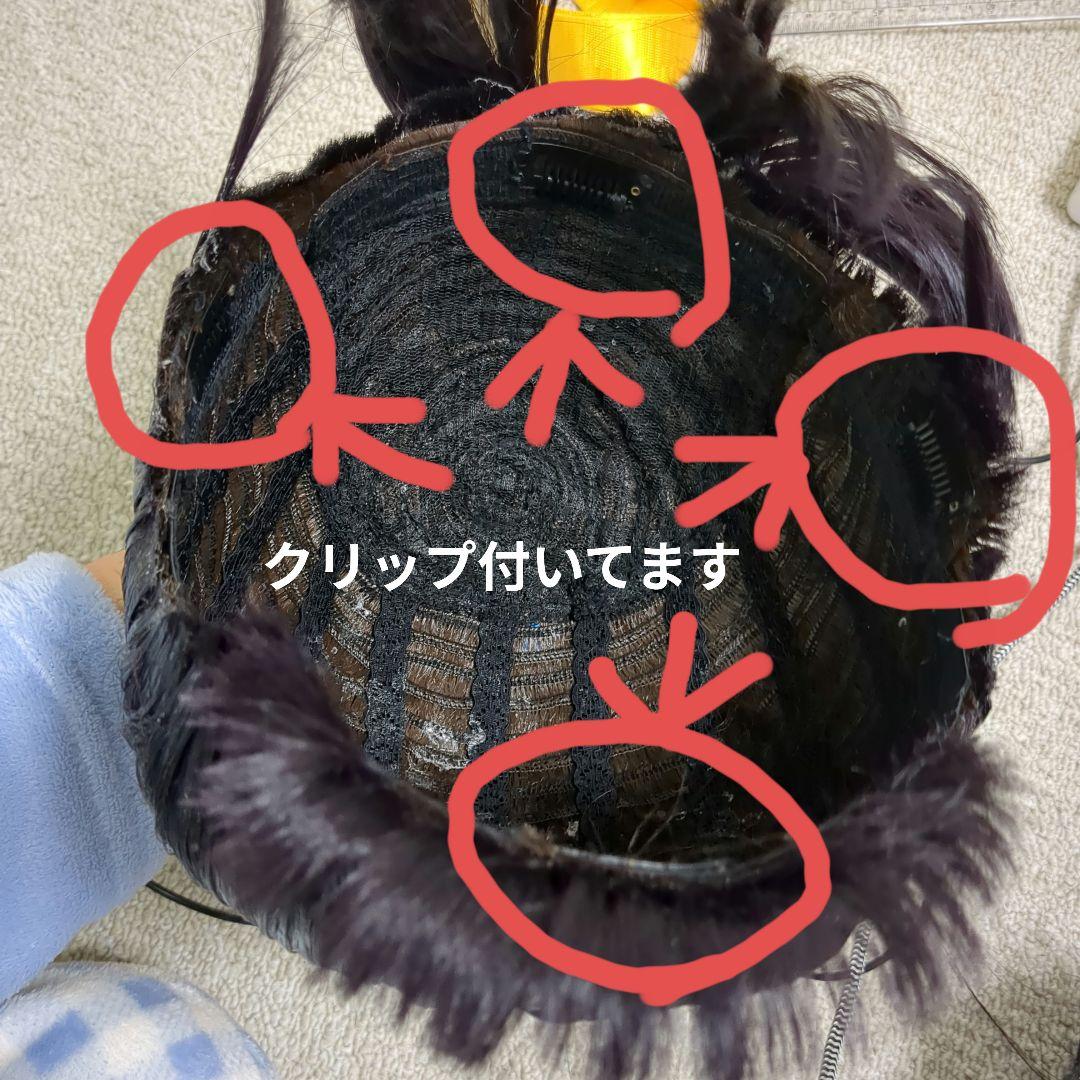 潮江文次郎 忍たま乱太郎 コスプレ ウィッグ