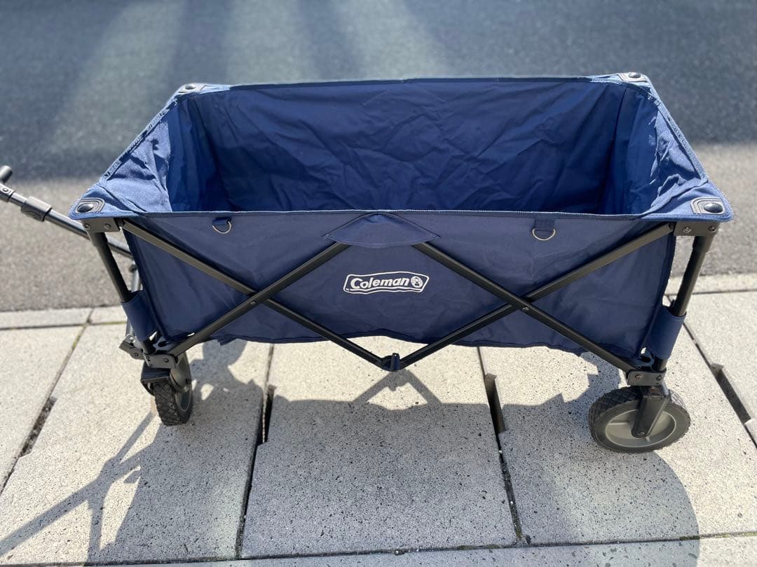Coleman 折りたたみキャリーカート ネイビー
