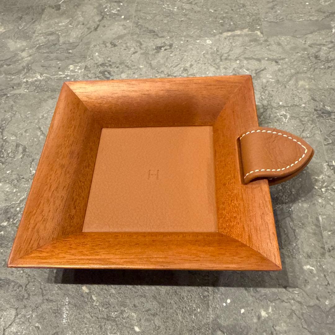 エルメス　マルチトレー　木製