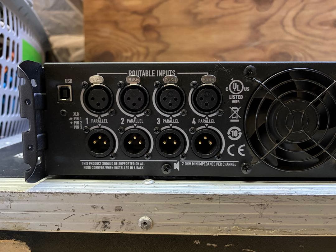 QSC PLD 4.2 プロセッサーアンプ 1600W