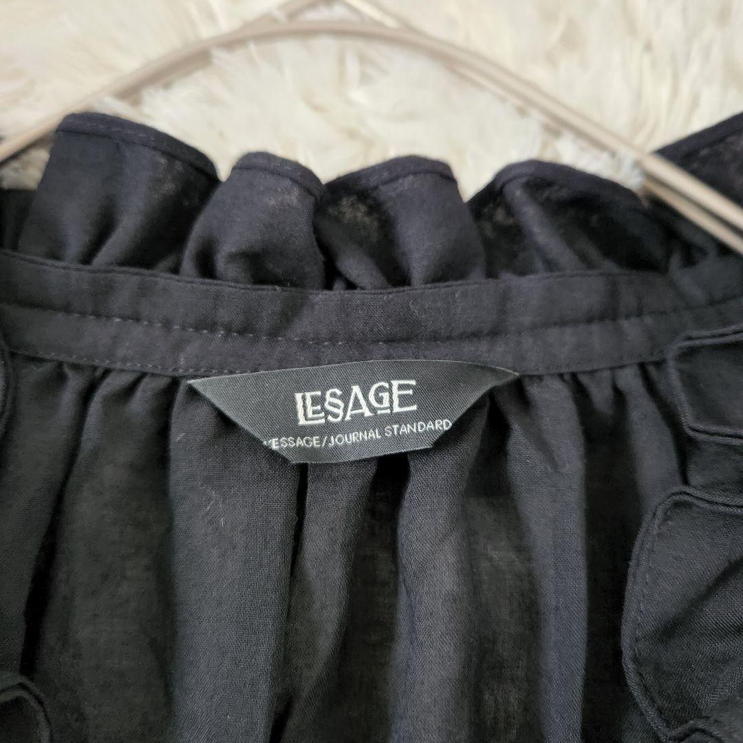 新品✨ジャーナルスタンダードレサージュ 24SS シアー フリル ブラウス