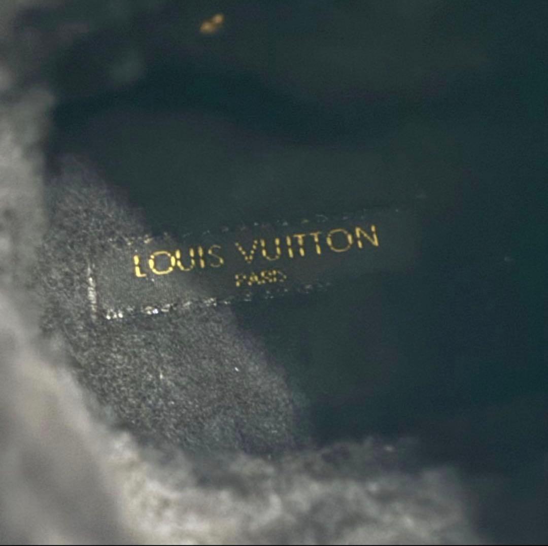 ルイヴィトン モノグラム スエード ムートンブーツ 36 ブラウン