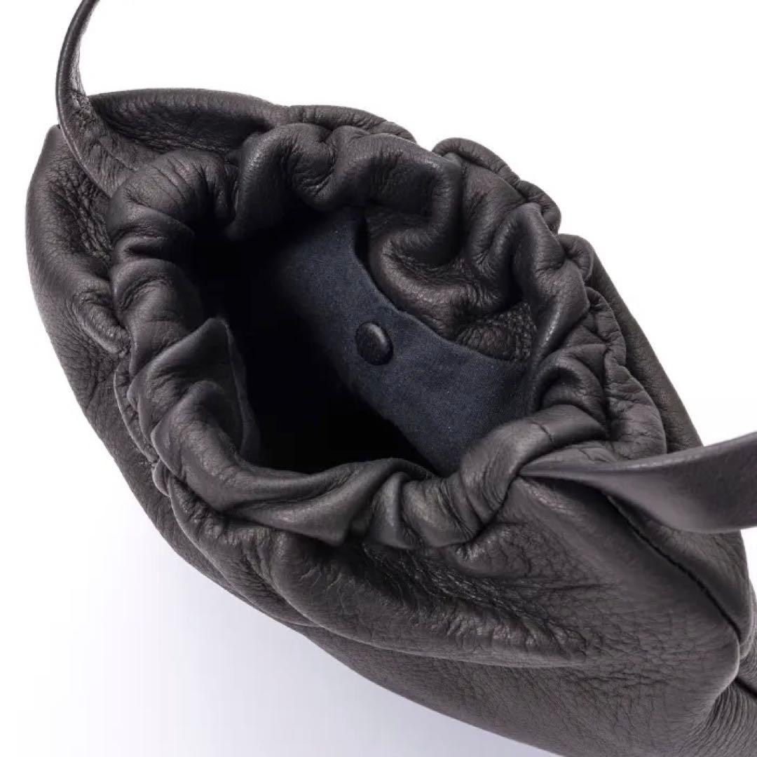 Aeta DEER LEATHER ディアレザー バック ブラック