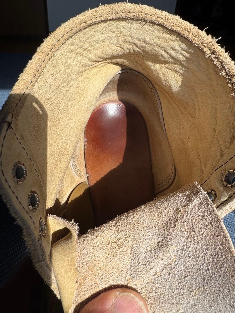 レッドウィング Red wing8167半円犬タグ 90s サイズ7 1/2