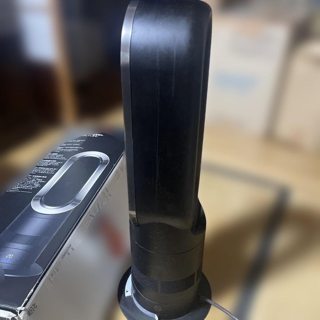 【動作品】Dyson hot+cool ブラック 扇風機＆ヒーター リモコンなし
