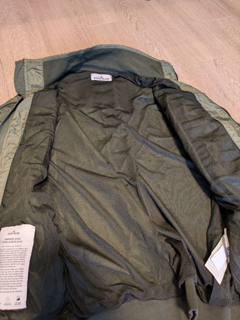 STONE  Garment Dyed Crinkle ジャケット