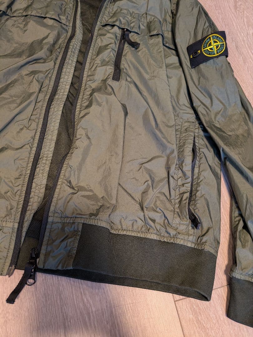 STONE  Garment Dyed Crinkle ジャケット