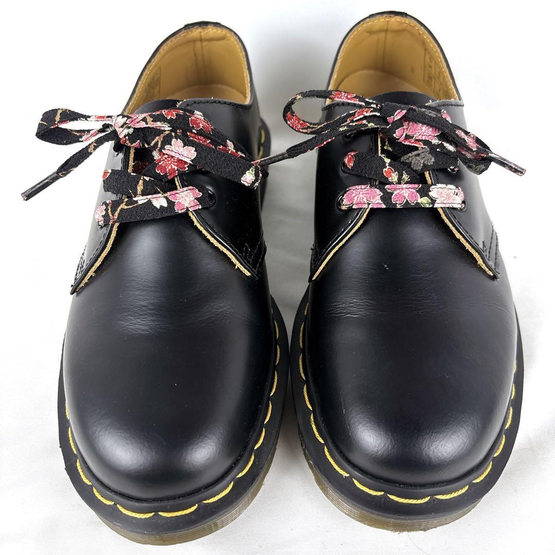 【美品】Dr.Martens ドクターマーチン 花柄シューレース付き UK5