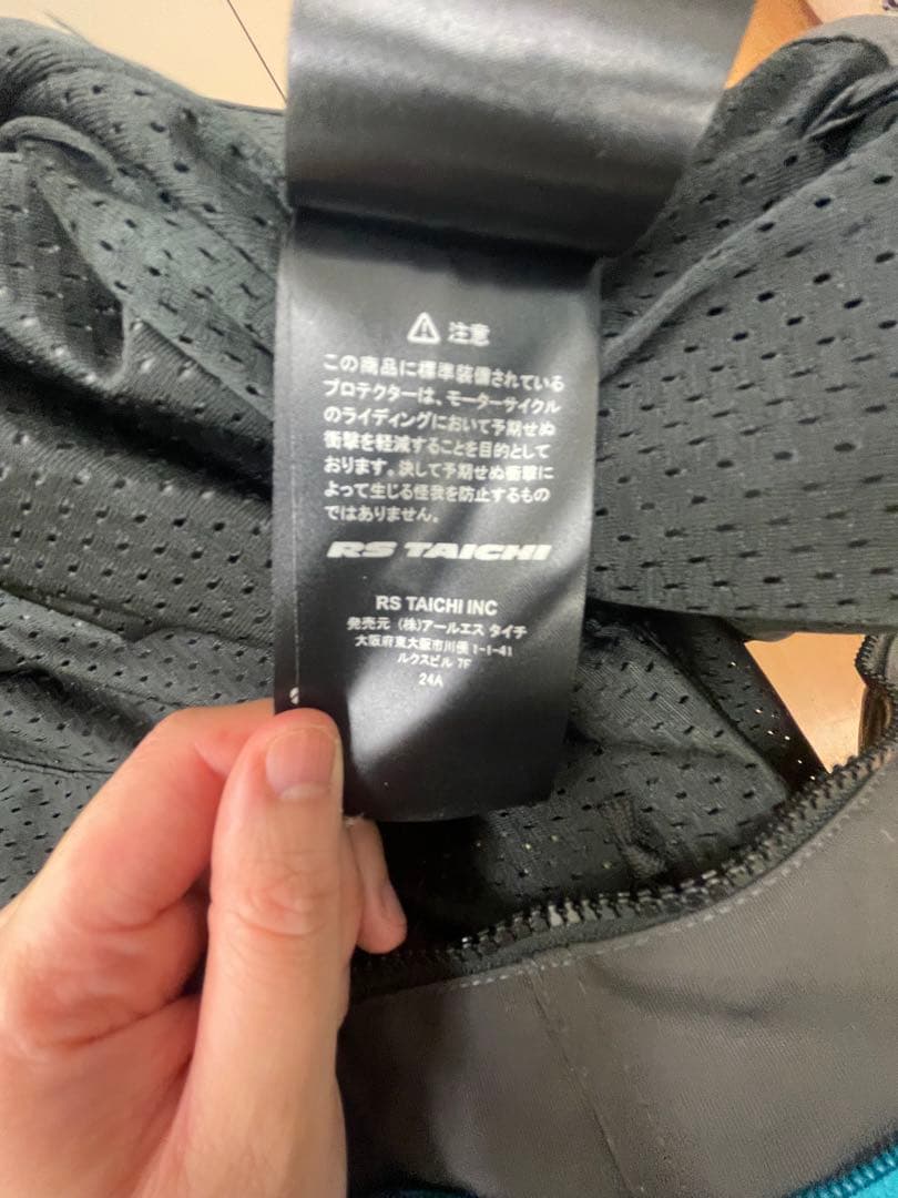TAICHI バイクジャケット Mサイズ プロテクター付きインナージャケットなし