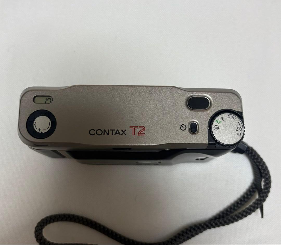 CONTAX T2 DATABACK チタンシルバー　コンタックス