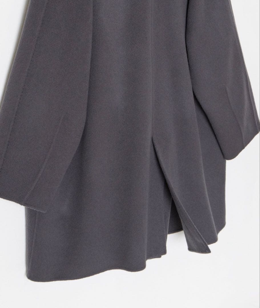 未使用 allureville リバービッグカラーミドル丈コート ブルー