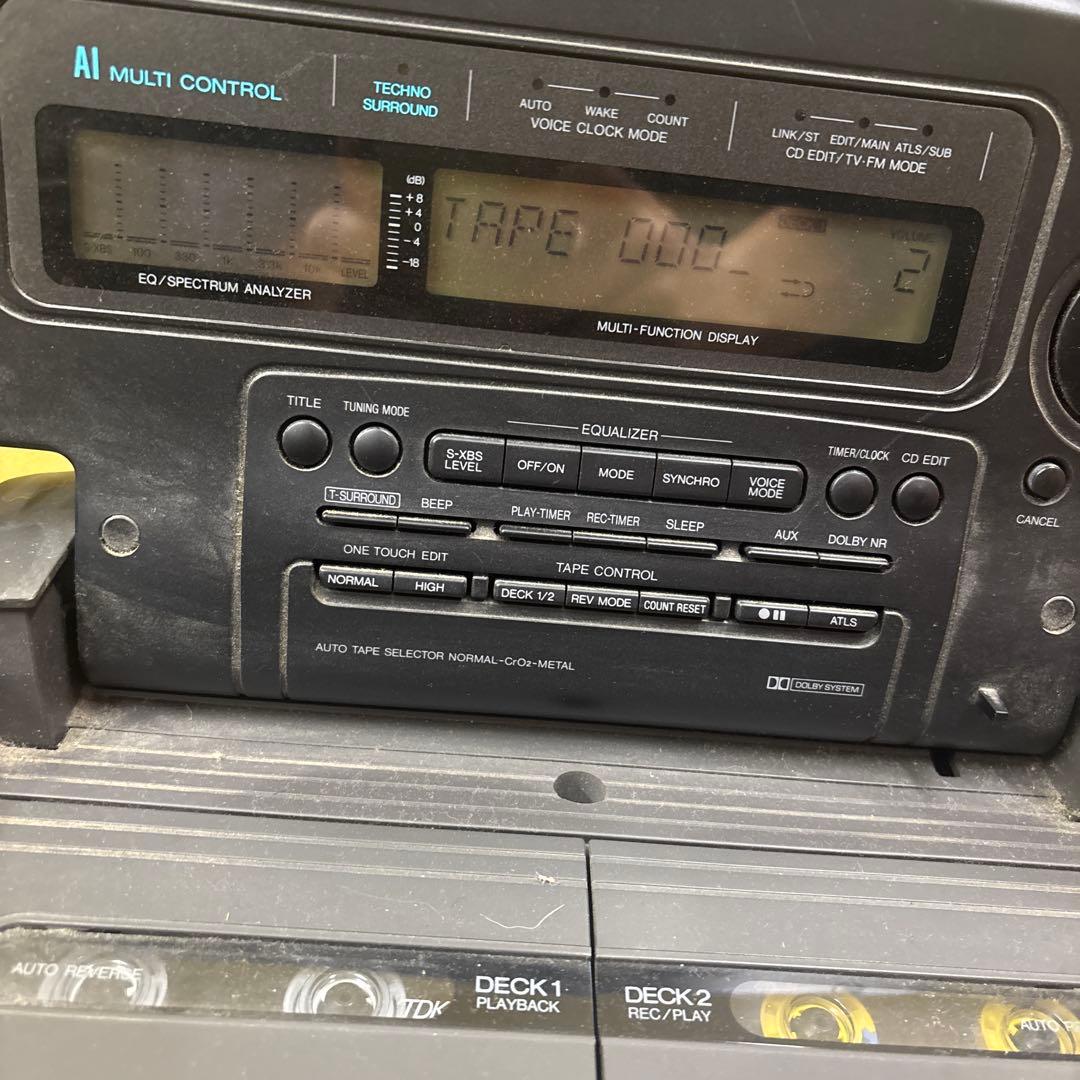 RX-DT909 Panasonic リモコン付き ジャンク