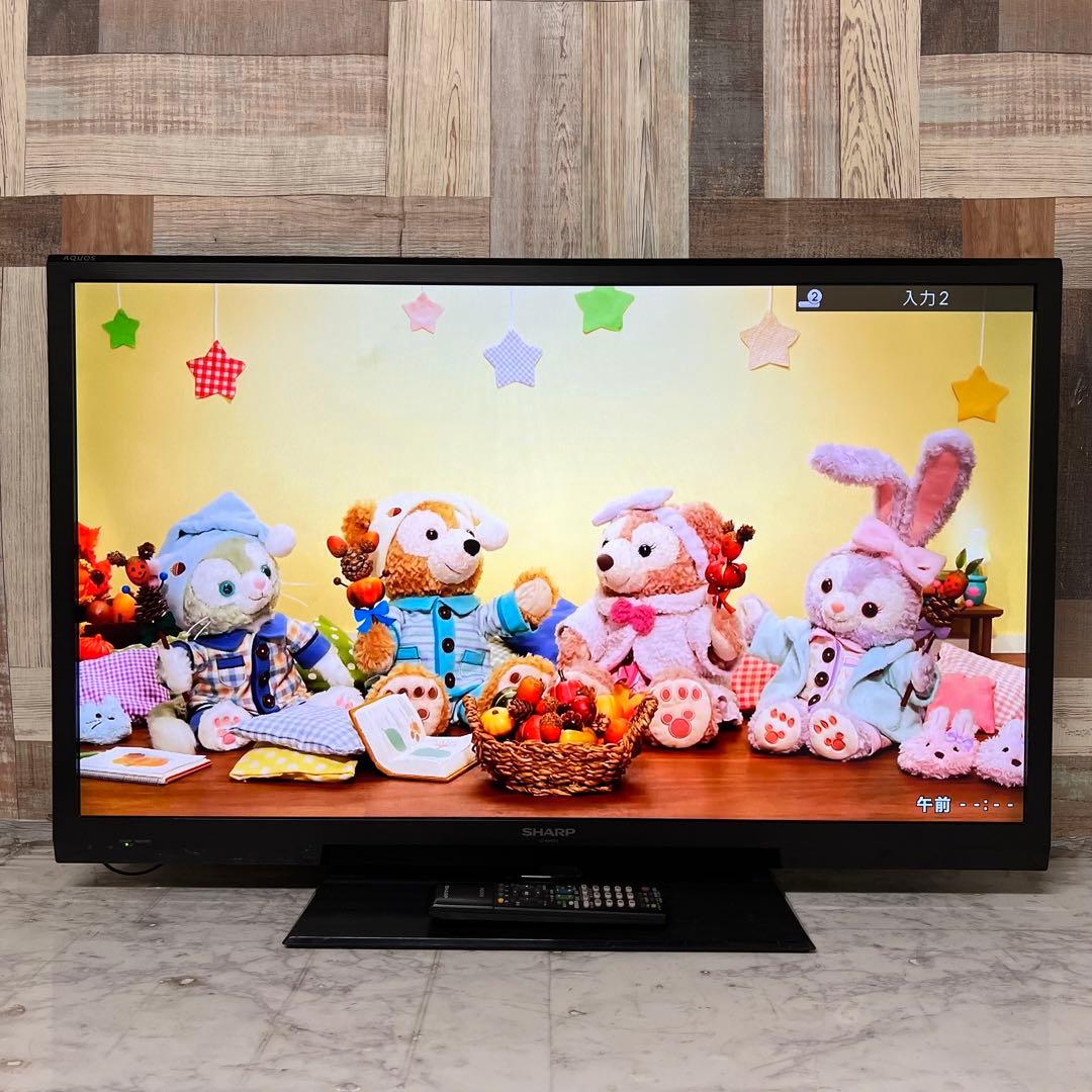 cocoaちゃんさん専用全国送料込SHARP AQUOS40型USB外付HDD裏