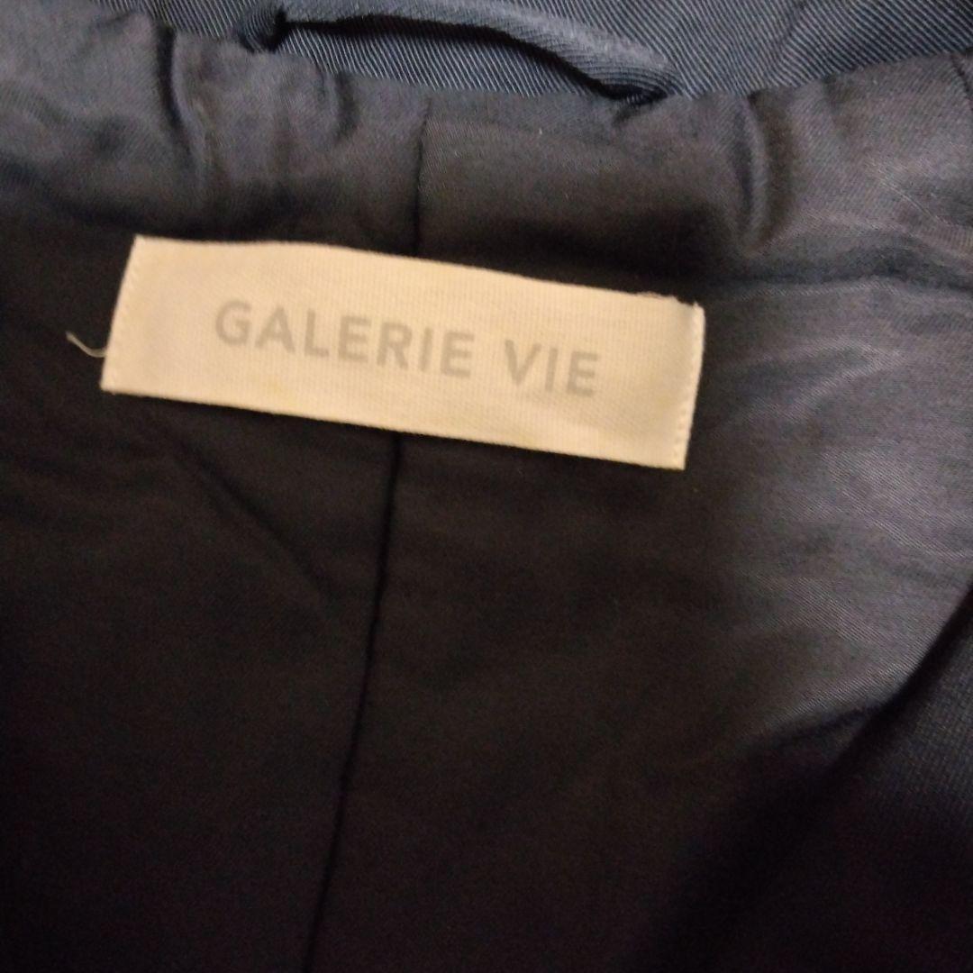 konbu0708ギャルリーヴィー新品未使用　ボアフード付コートサイズ36