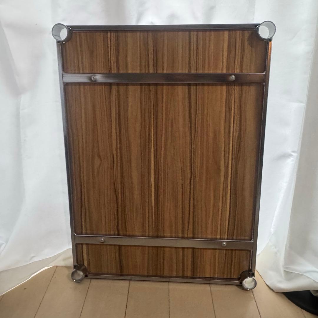 3枚　ルミナス　ドウシシャ　幅61×奥行46cm ポール径25mm用　木目調