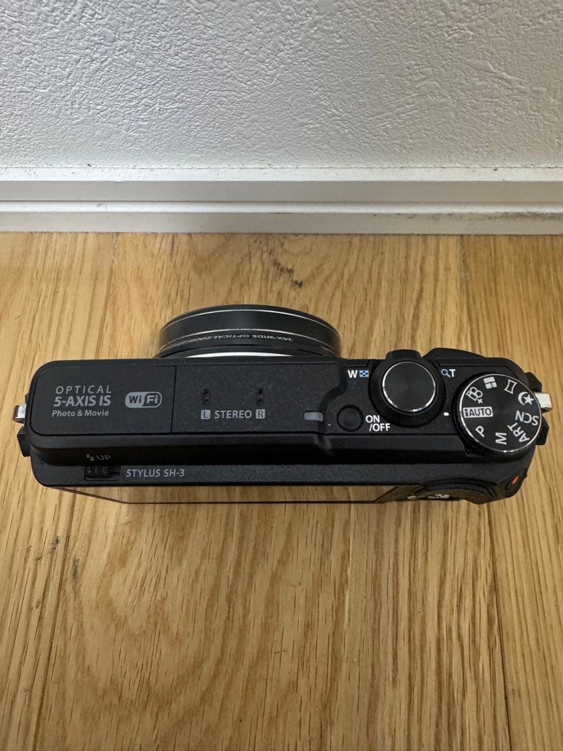動作確認 OLYMPUS オリンパス STYLUS SH-3 ブラック