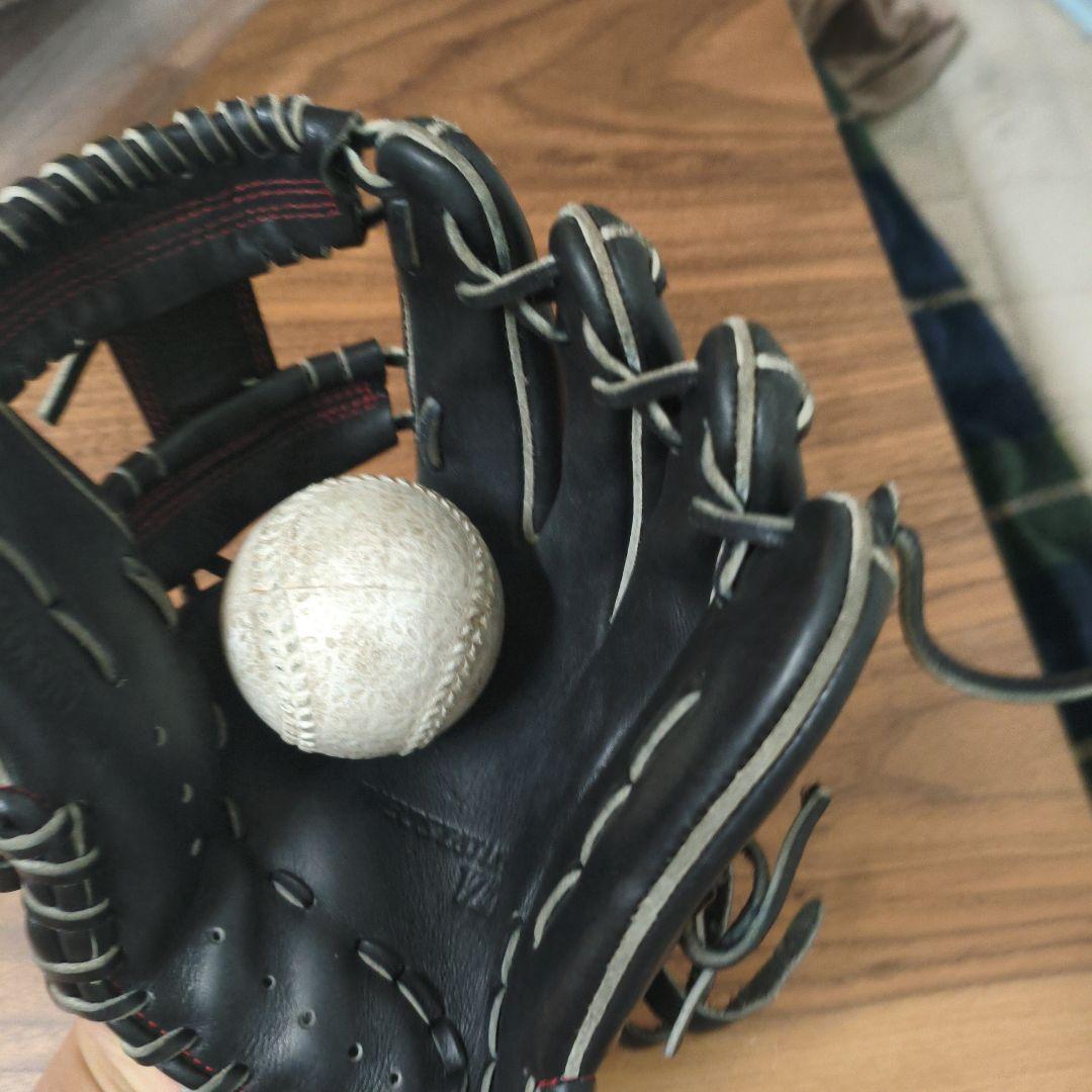 ZETT 軟式野球グローブ 黒