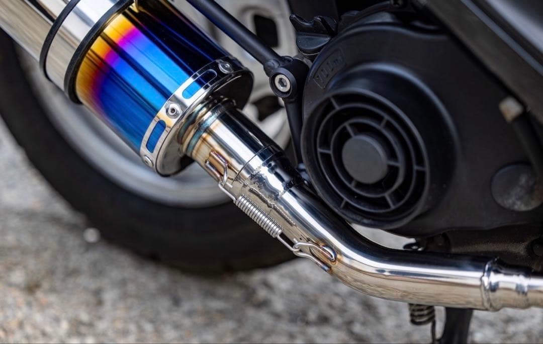 新製品 アドレスV50 (JBH-CA44A) HMS製 B2Xマフラー