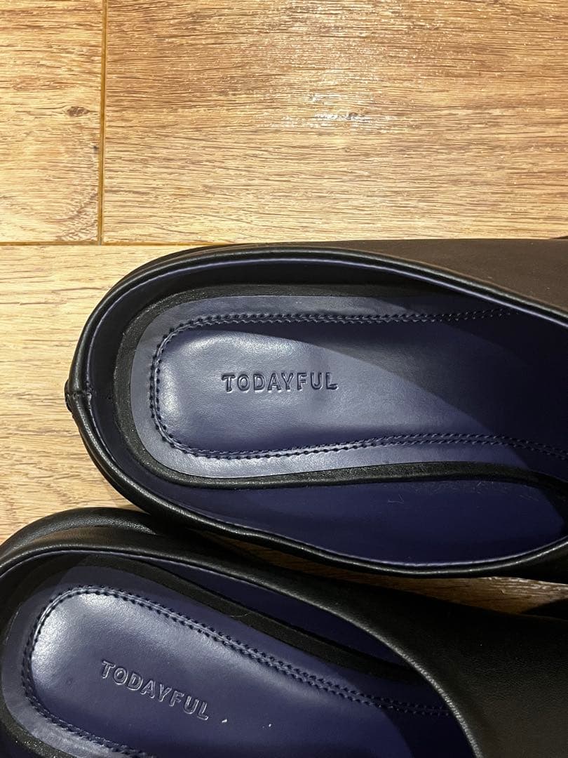 靴 Slide Leather Shoes 38