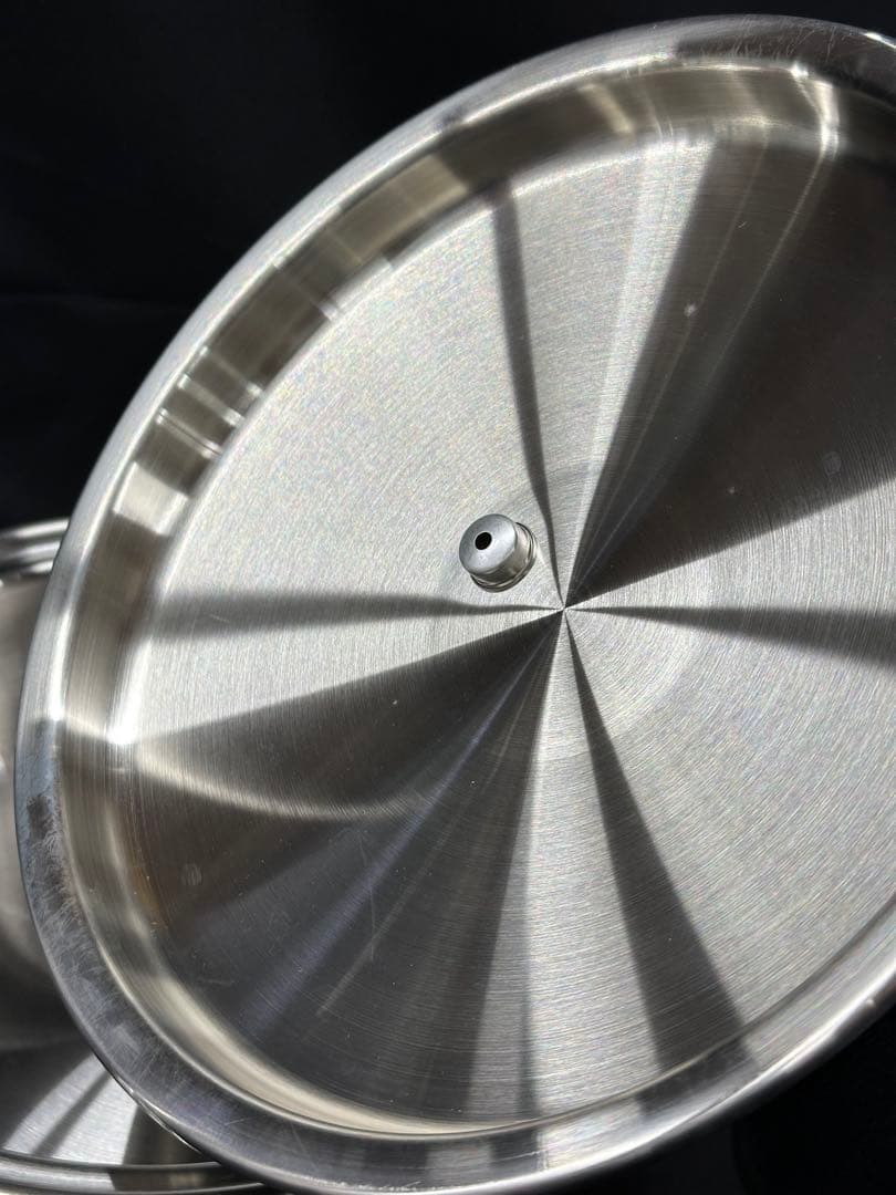 【保管品】Cook Best T304 7-Ply 蒸し器　両手鍋　26cm