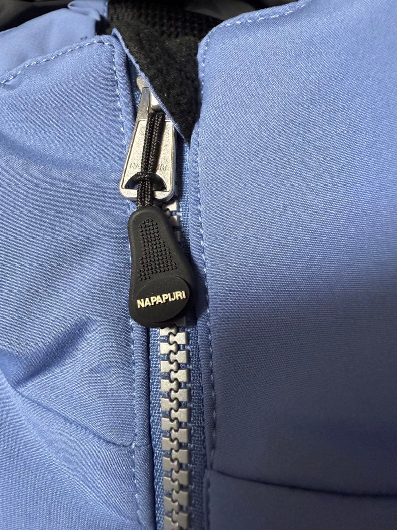 NAPAPIJRI レディース Mブルー ナパピリ SKI ダウン スノーウェア