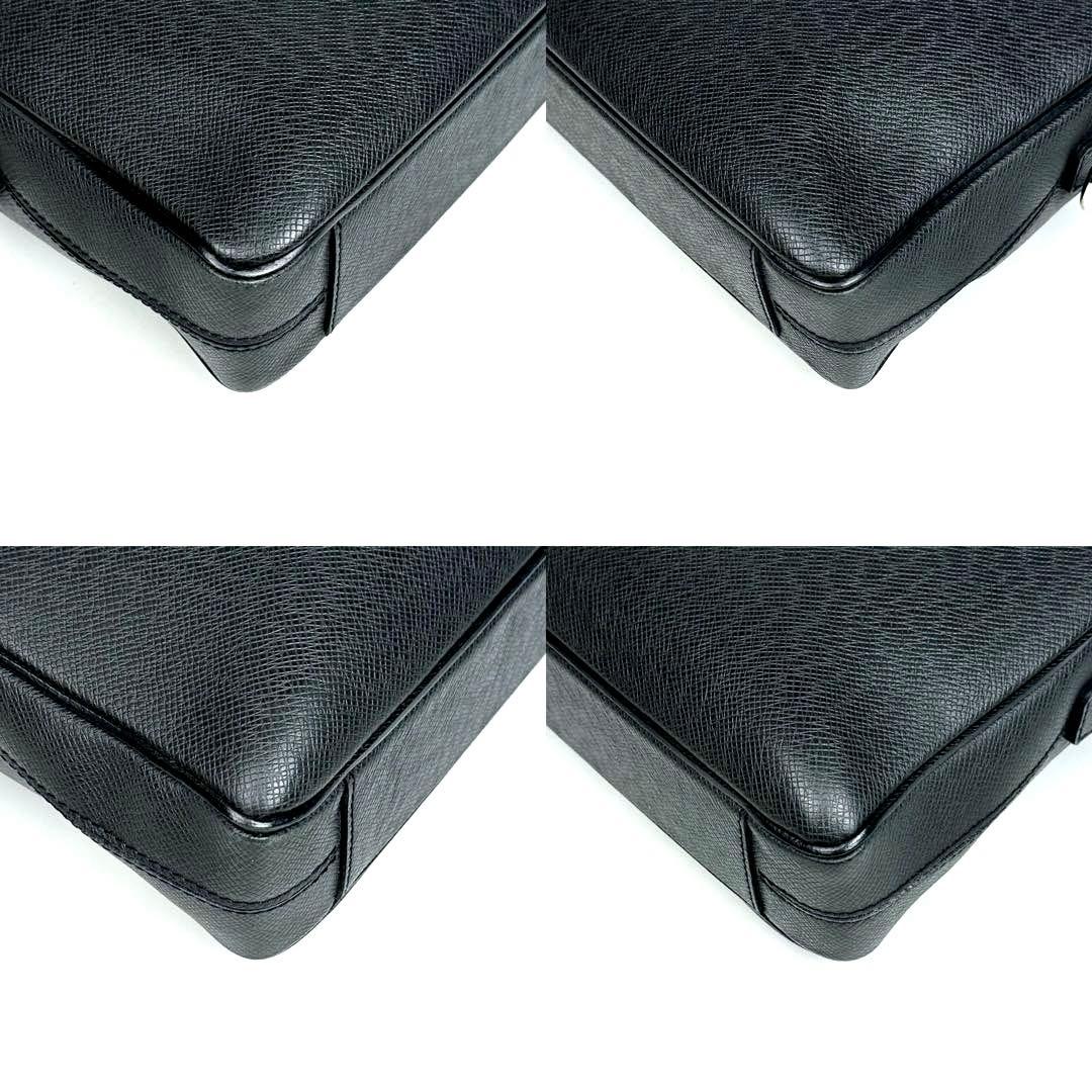 極美品 ルイヴィトン タイガ ポルトドキュマン ビジネス PM M32952 黒