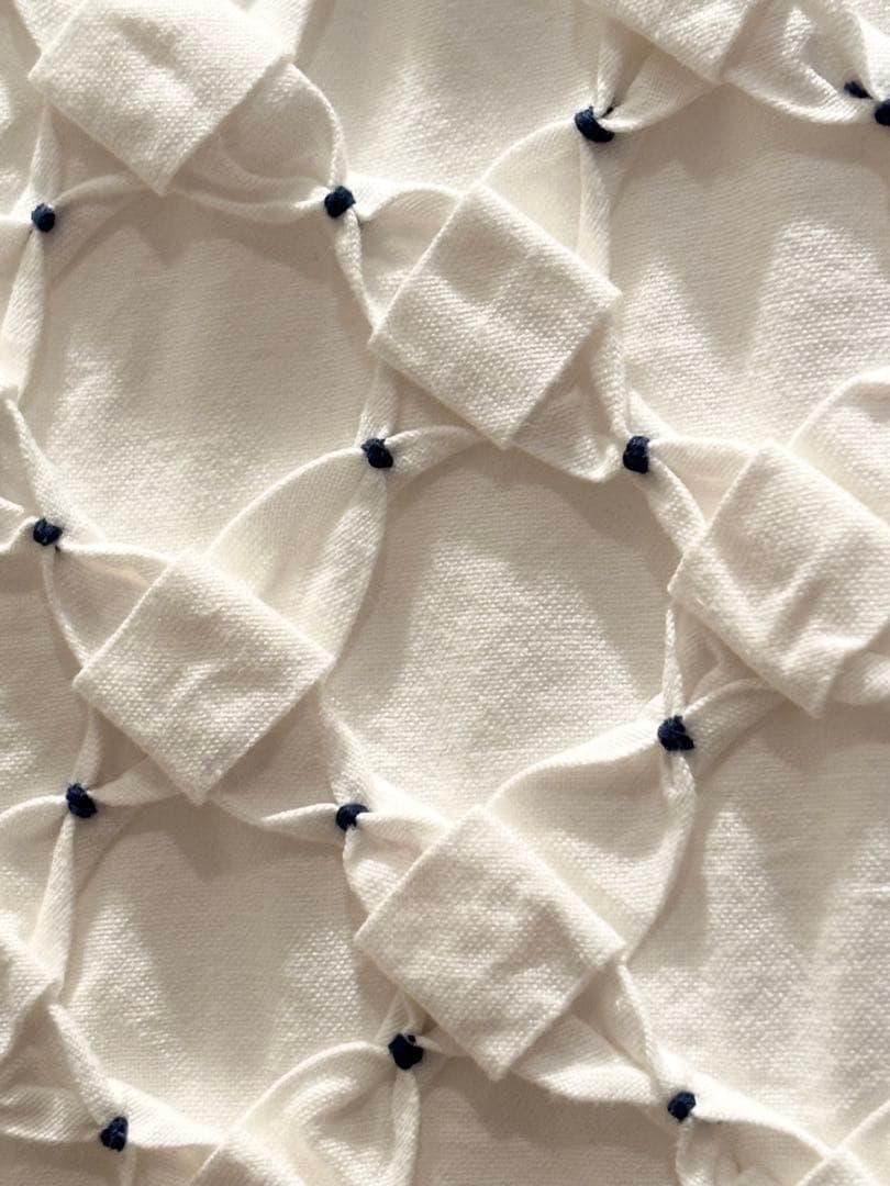 pheeta フィータ　タック　刺繍　シャツ　ブラウス