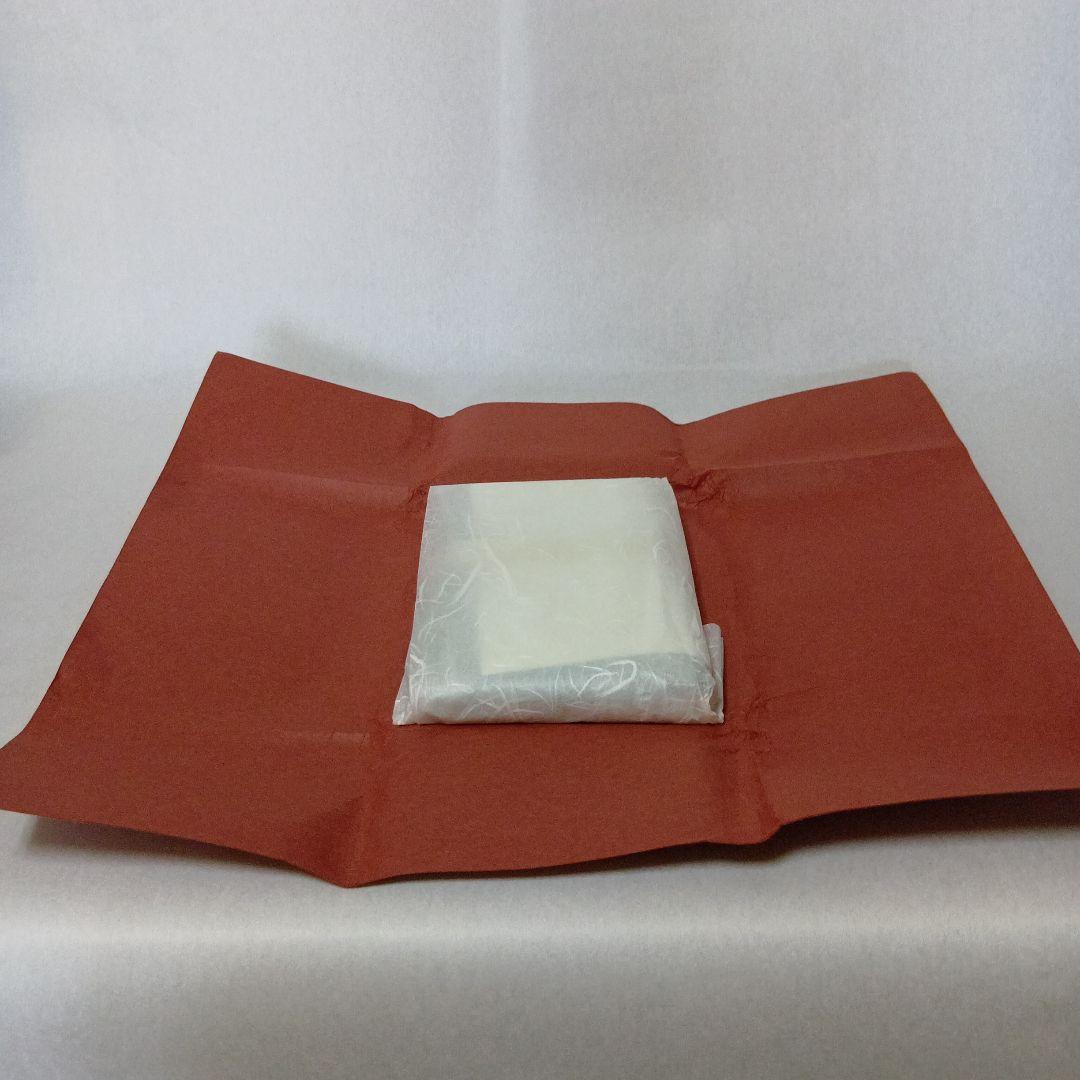 茶道具　御釜敷紙　浅黄