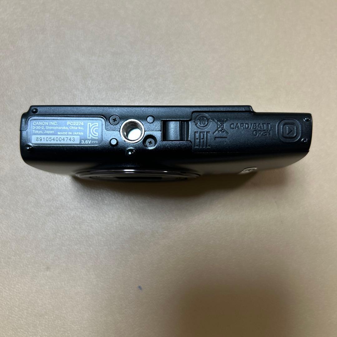 【超美品】キヤノン CANON IXY 650 ブラック　デジタルカメラ