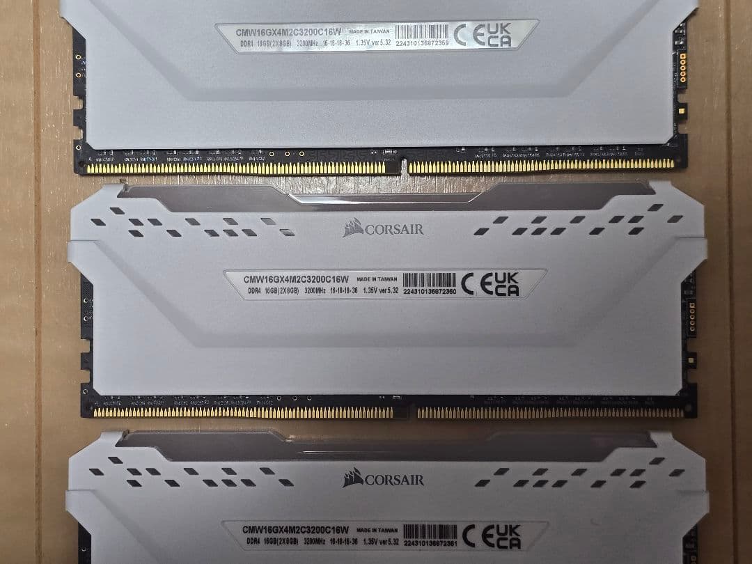 【動作未確認】Corsair VENGEANCE RGB PRO 32GB