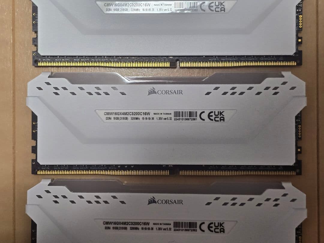 【動作未確認】Corsair VENGEANCE RGB PRO 32GB