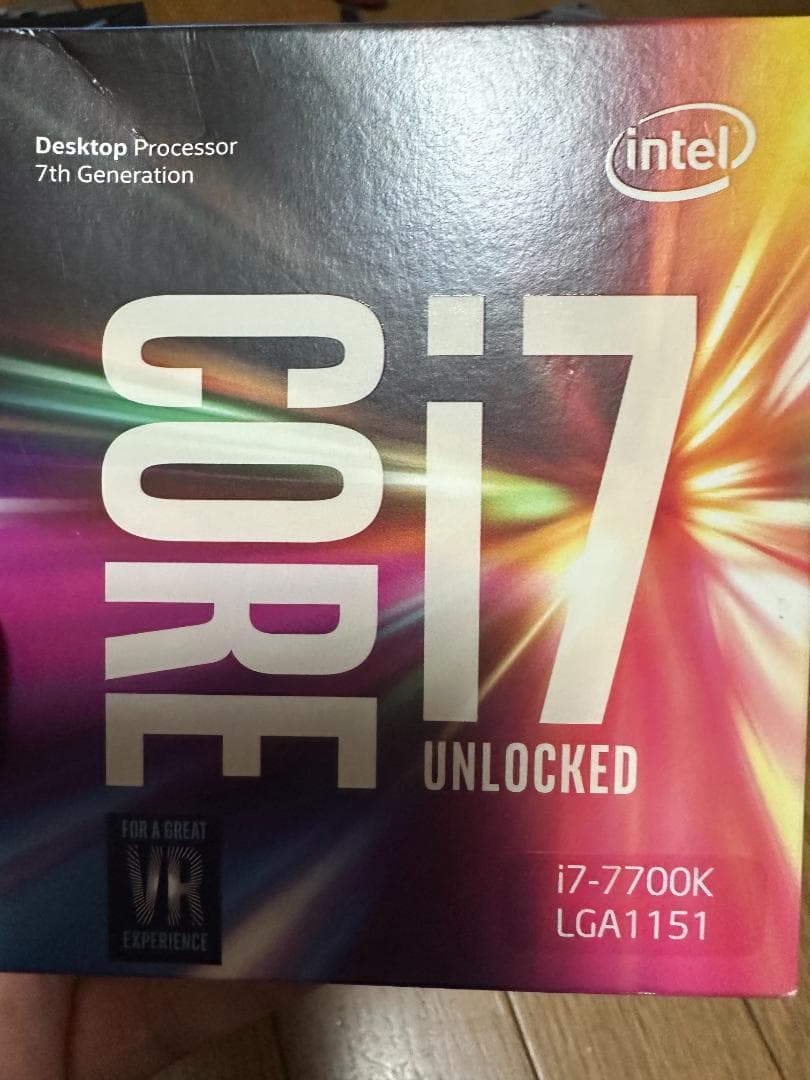 【動作品】Intel Core i7-7700K CPU LGA1151