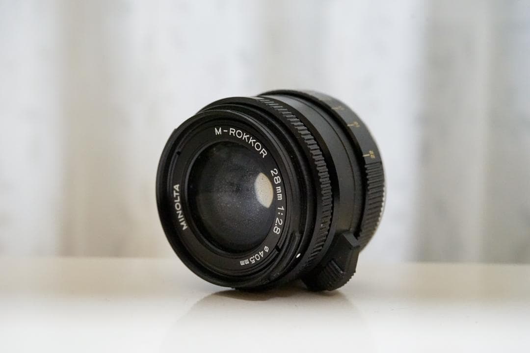 S*a様 Minolta M-Rokkor 28mm f2.8 ライカ協業時代の