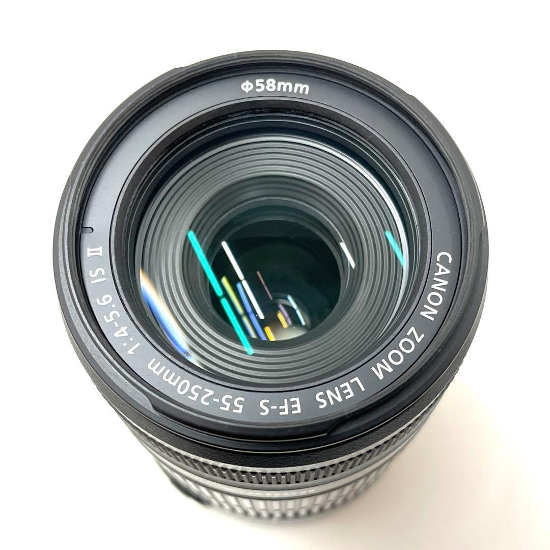 Canon EF-S55-250mm F4-5.6 IS II 望遠ズームレンズ