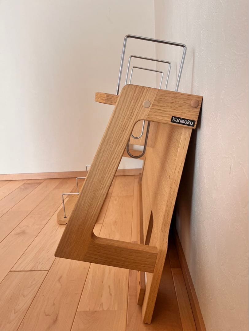 Arico様　カリモク　学習机　ピュアナチュール　ブックスタンド