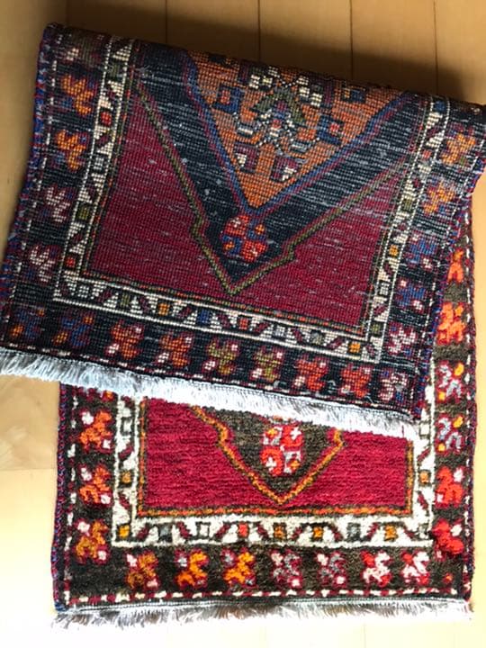 トルコ絨毯　ハンドメイドラグ
