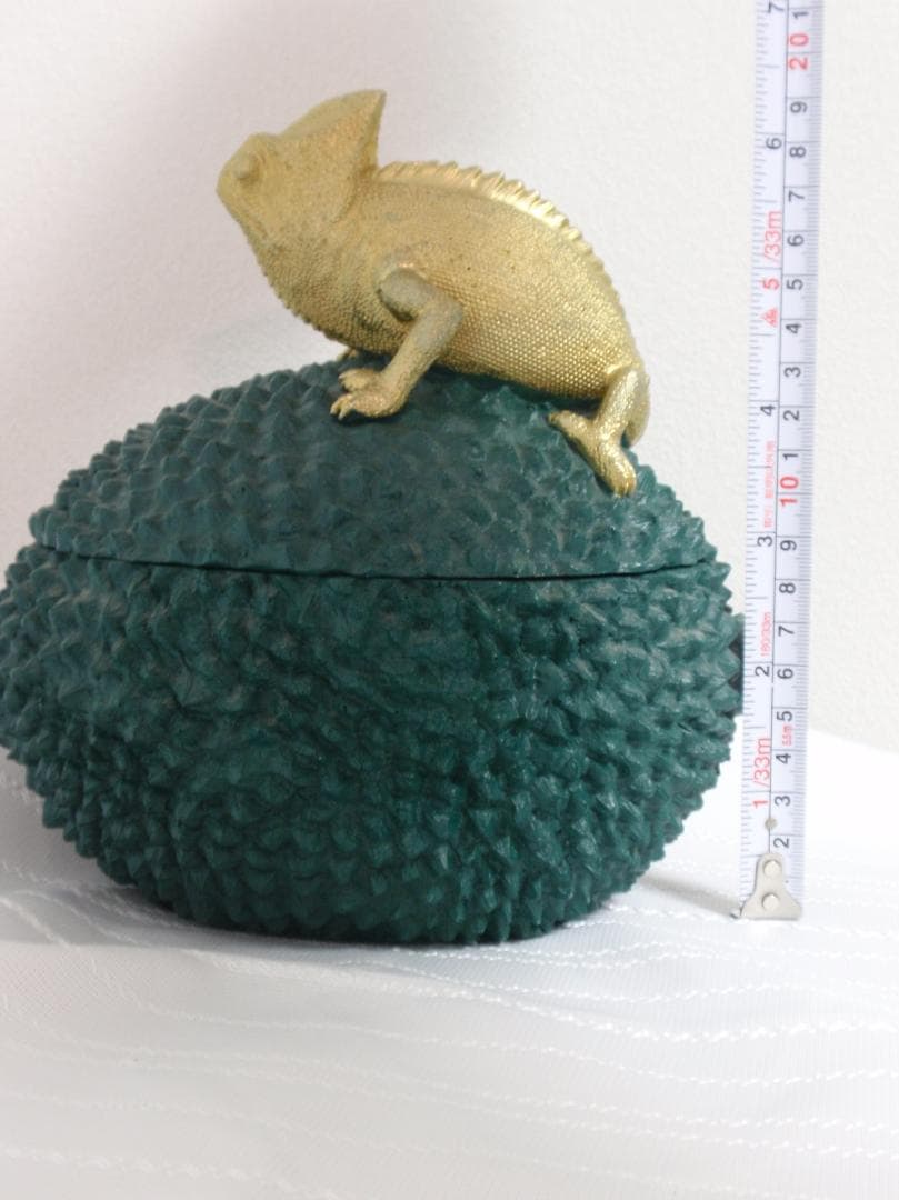 Colmore カメレオン デコボックス グリーン