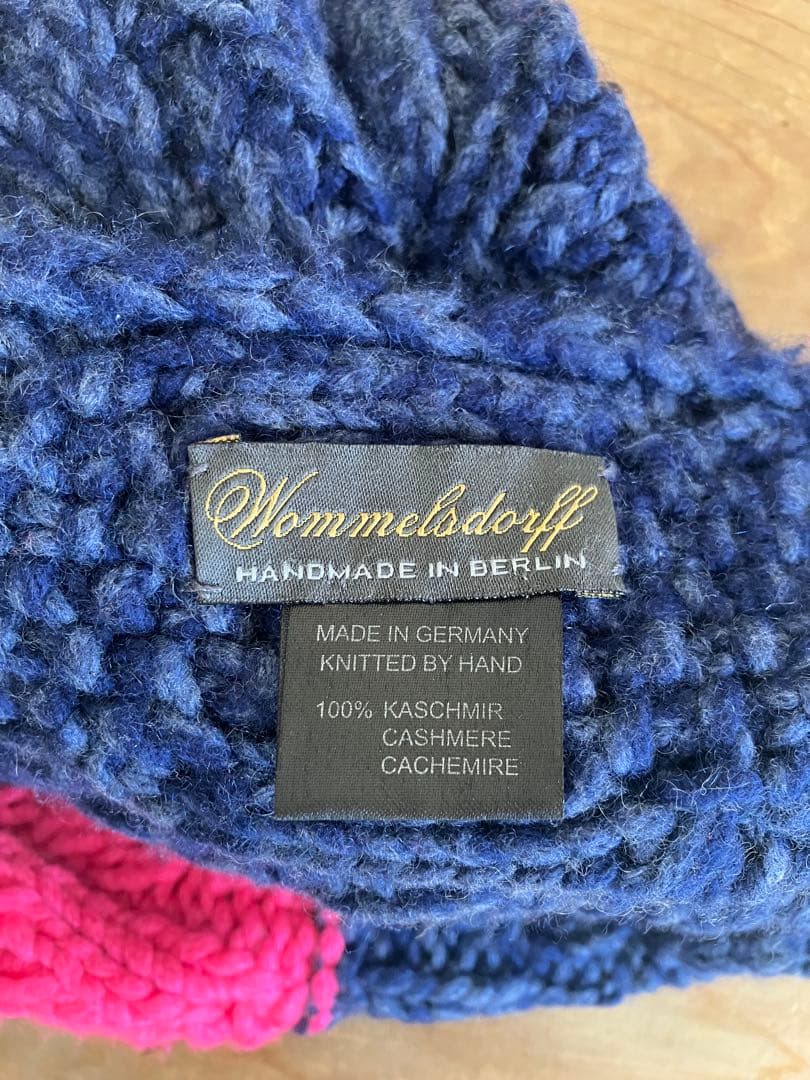 Wommelsdorff カシミヤ ネックウォーマー