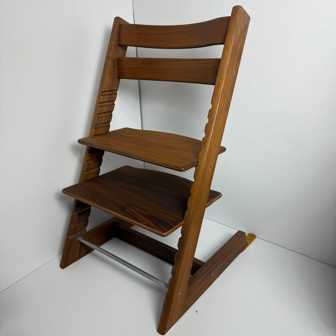 ストッケ トリップトラップ 【オーク材】 ウォームブラウン シリアル　4