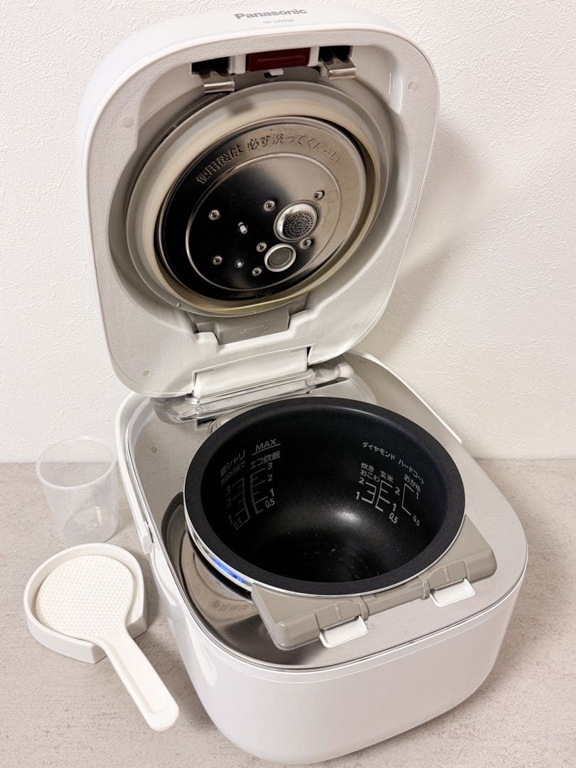 パナソニック SR-JW058-W可変圧力IHジャー炊飯器 3合炊き豊穣ホワイト