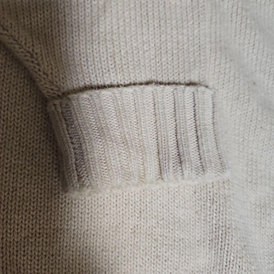 ★Polo by Ralph Lauren ポロベア刺繍 ニット（クリーム色）