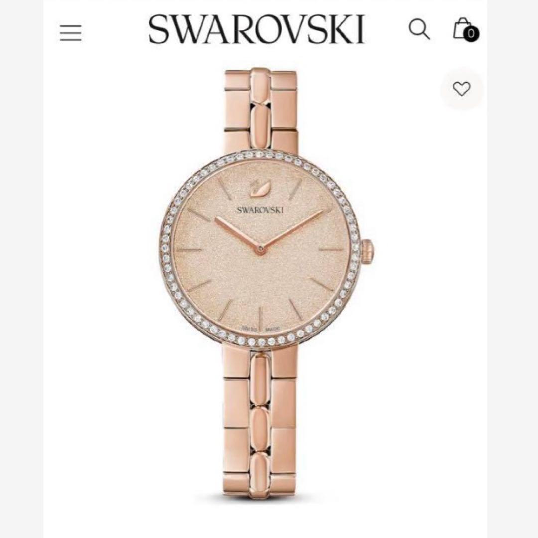 【超美品】Swarovski 5178037 WATCH ゴールド