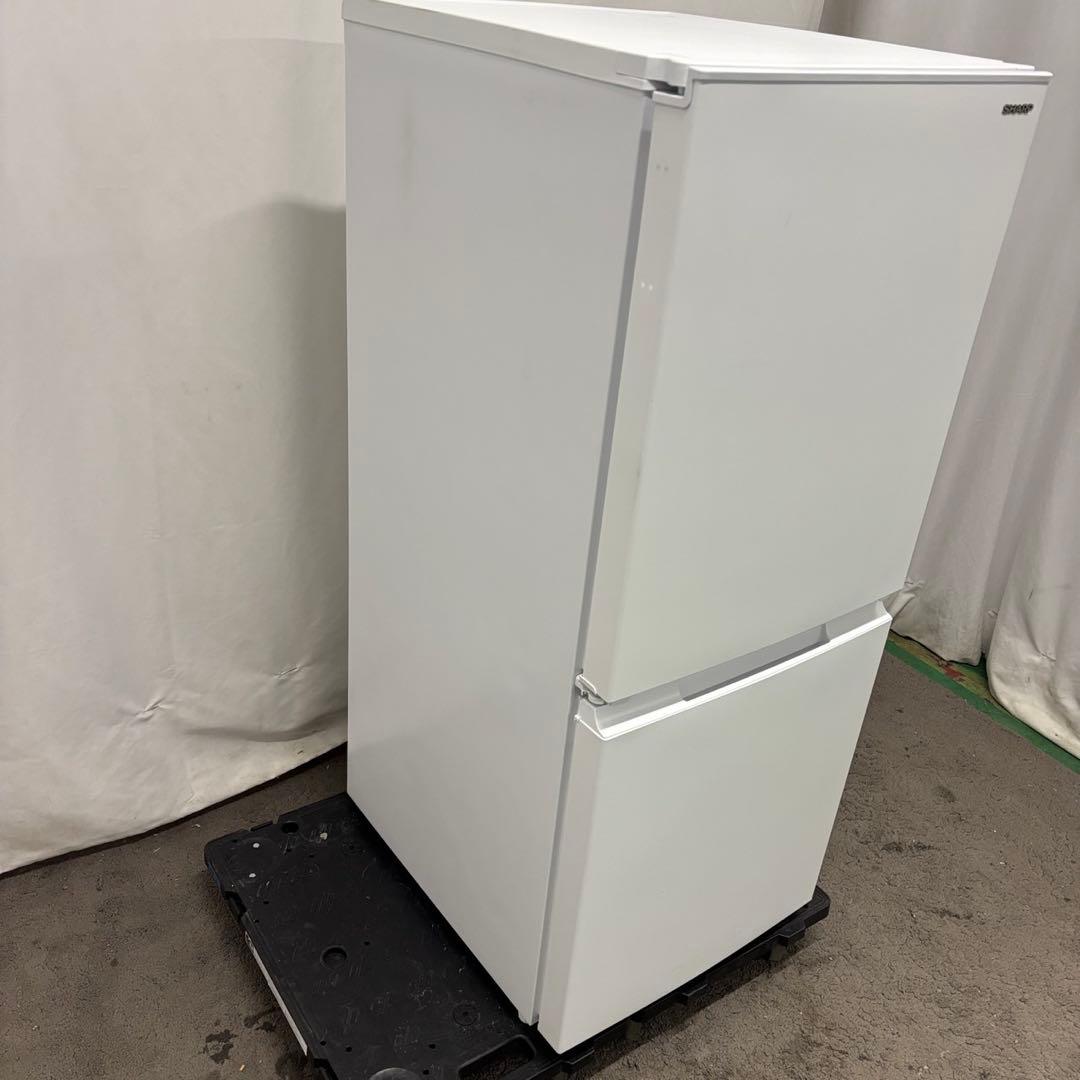 ★153　冷蔵庫　SHARP　一人暮らし　綺麗　安い　中古　設置無料　両開き