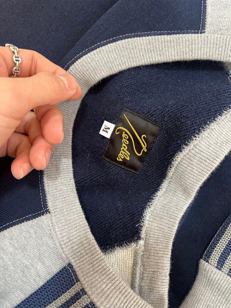 NEEDLES STUDIOUS別注 Raglan Sweat MR452