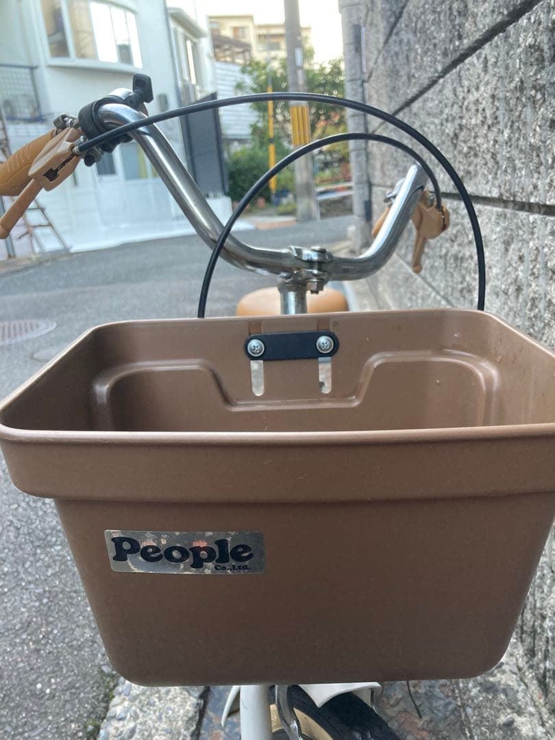ピープル　かじとり　自転車　補助輪付き