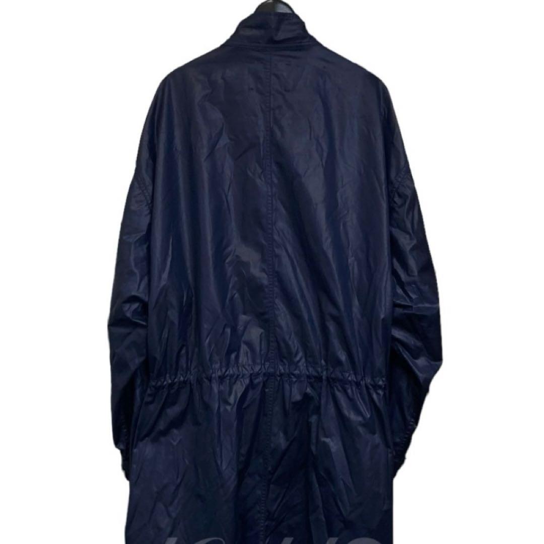 MAISON SPECIALシャイニープライムオーバーモッズコートnavy 01