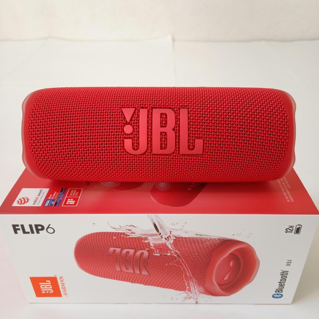 JBL FLIP 6 レッド ブルートゥーススピーカー 未開封品