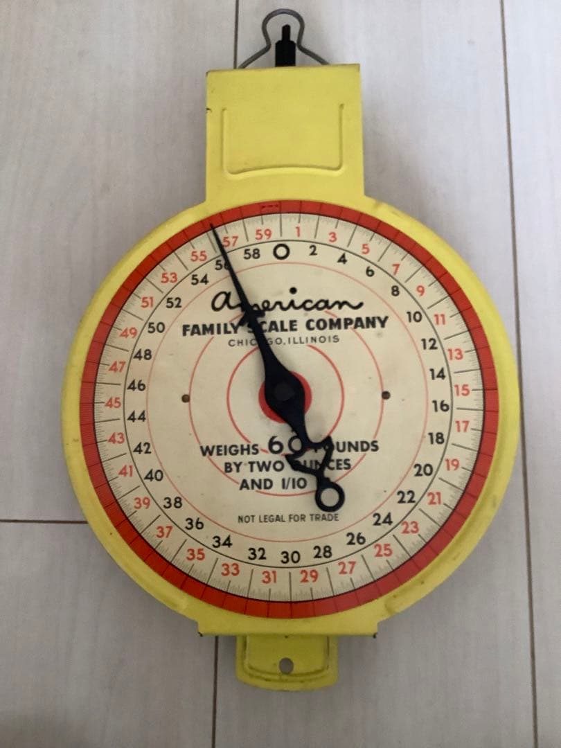 アンティーク　アメリカンファミリースケール社　ハンギングスケール